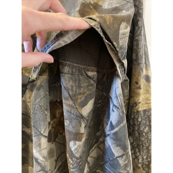 Vtg Whitewater Shirt RealTree Camo Hunting Outdoor Camp Cotton Jacket Men's XL - Picture 4 of 11